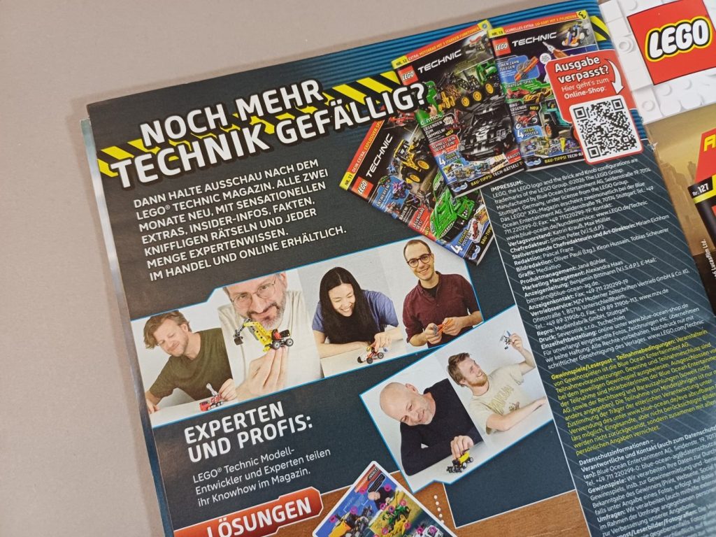 LEGO Technic XXL Magazin im Review