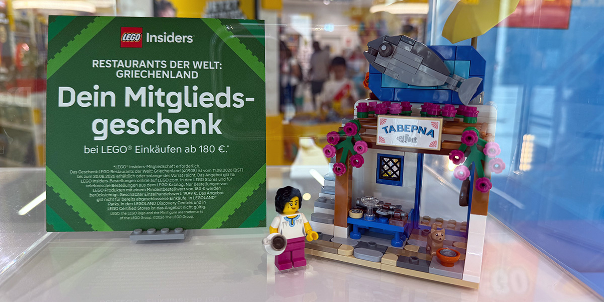 LEGO 40908 Restaurant Griechenland
