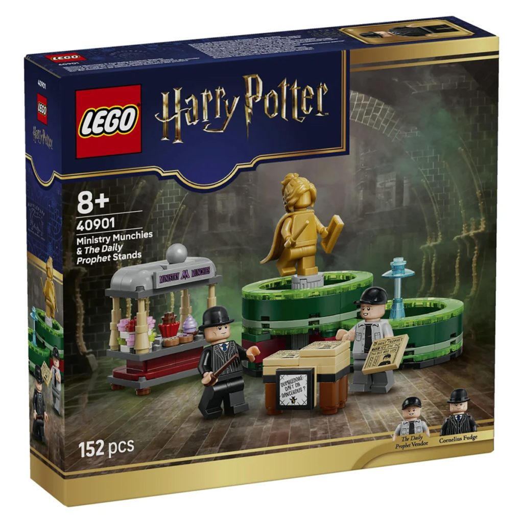 LEGO Harry Potter Ministry Munchies & The Daily Prophet Stands (40901)