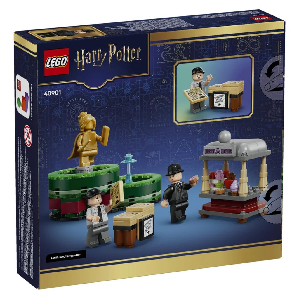 LEGO Harry Potter Ministry Munchies & The Daily Prophet Stands (40901)
