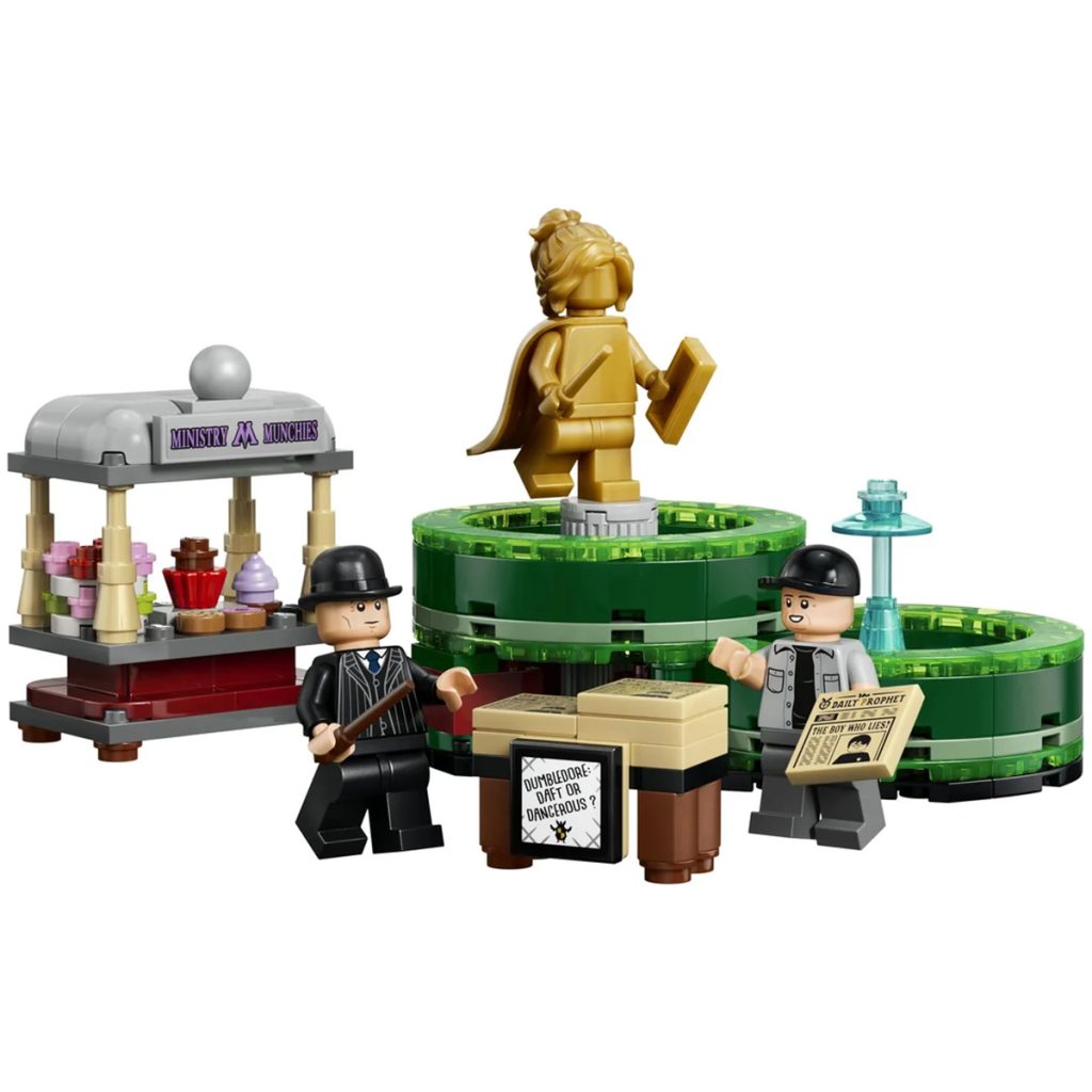 LEGO Harry Potter Ministry Munchies & The Daily Prophet Stands (40901)