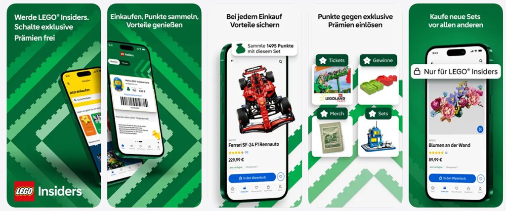Die neue LEGO Insiders App