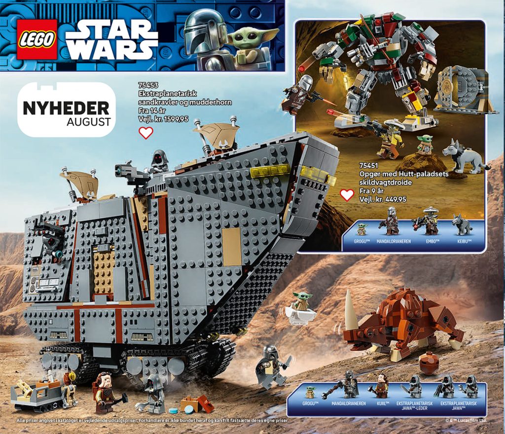 LEGO Katalog August bis Dezember 2026 (Auszug)