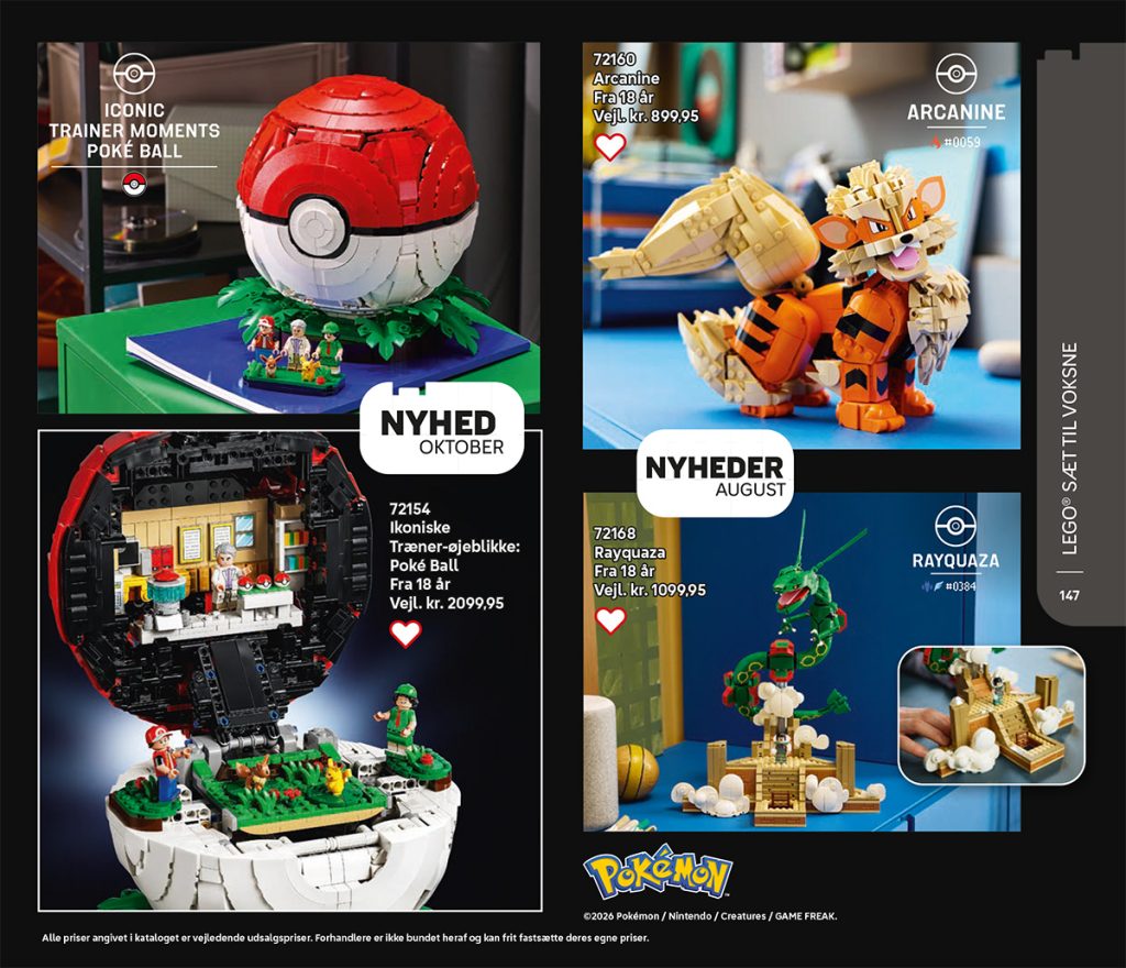 LEGO Katalog August bis Dezember 2026 (Auszug)