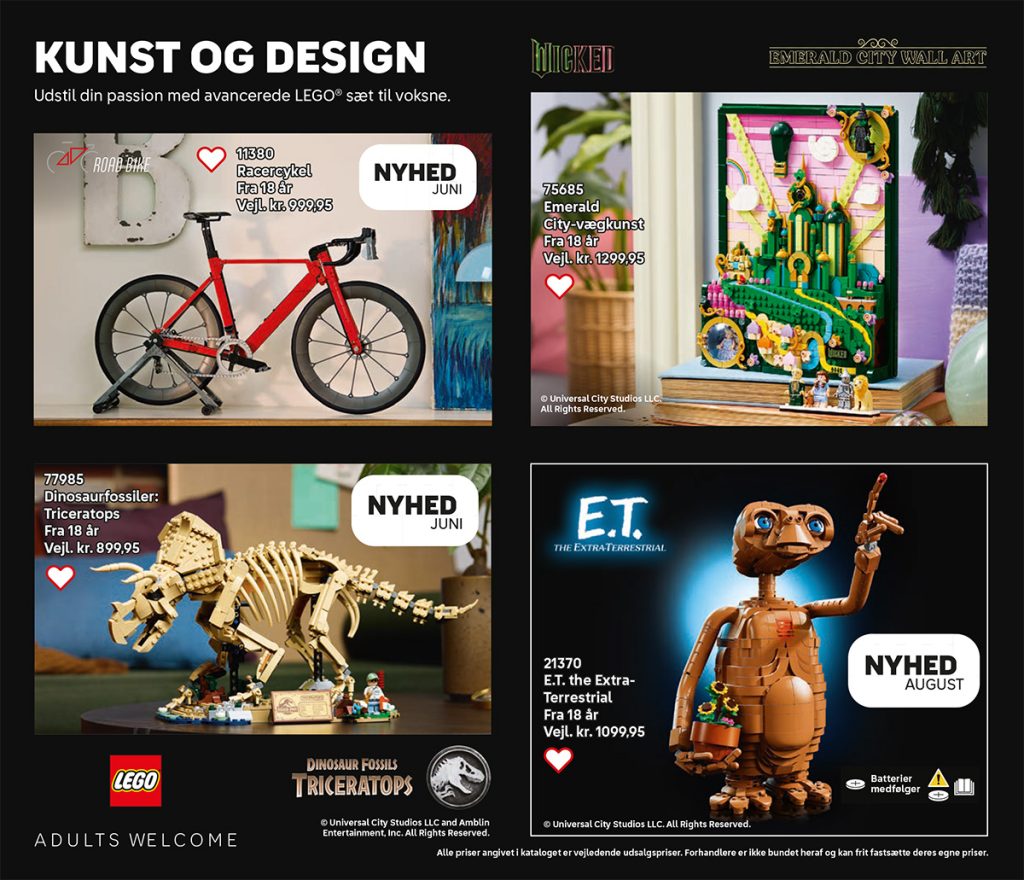 LEGO Katalog August bis Dezember 2026 (Auszug)
