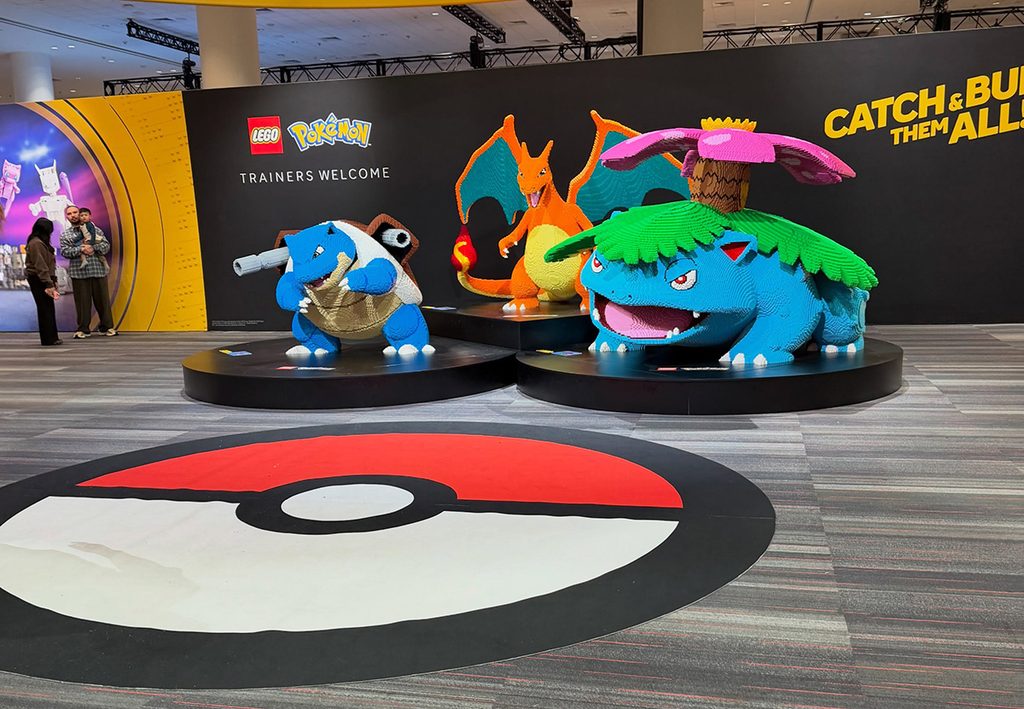 Pokemon XP 2026 in den USA: LEGO Pokemon Groß-Modelle
