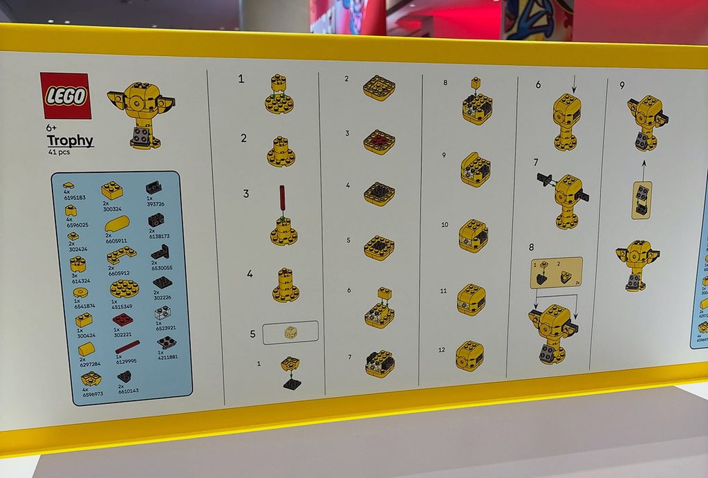 LEGO Pokemon Trophy: Bauanleitung