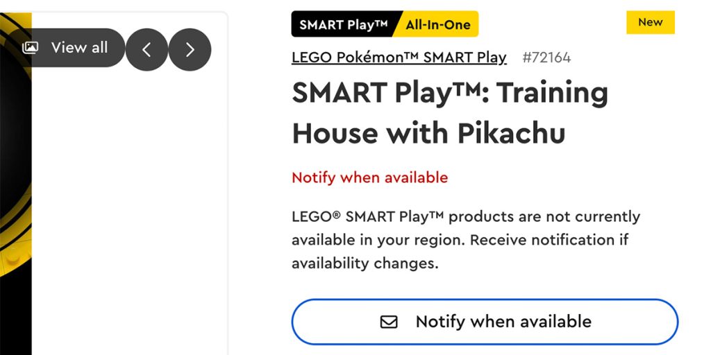 Keine LEGO Smart Play Sets in Dänemark aktuell