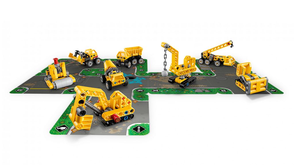 LEGO Technic Mighty Machines Serie 1 mit Spielkarten