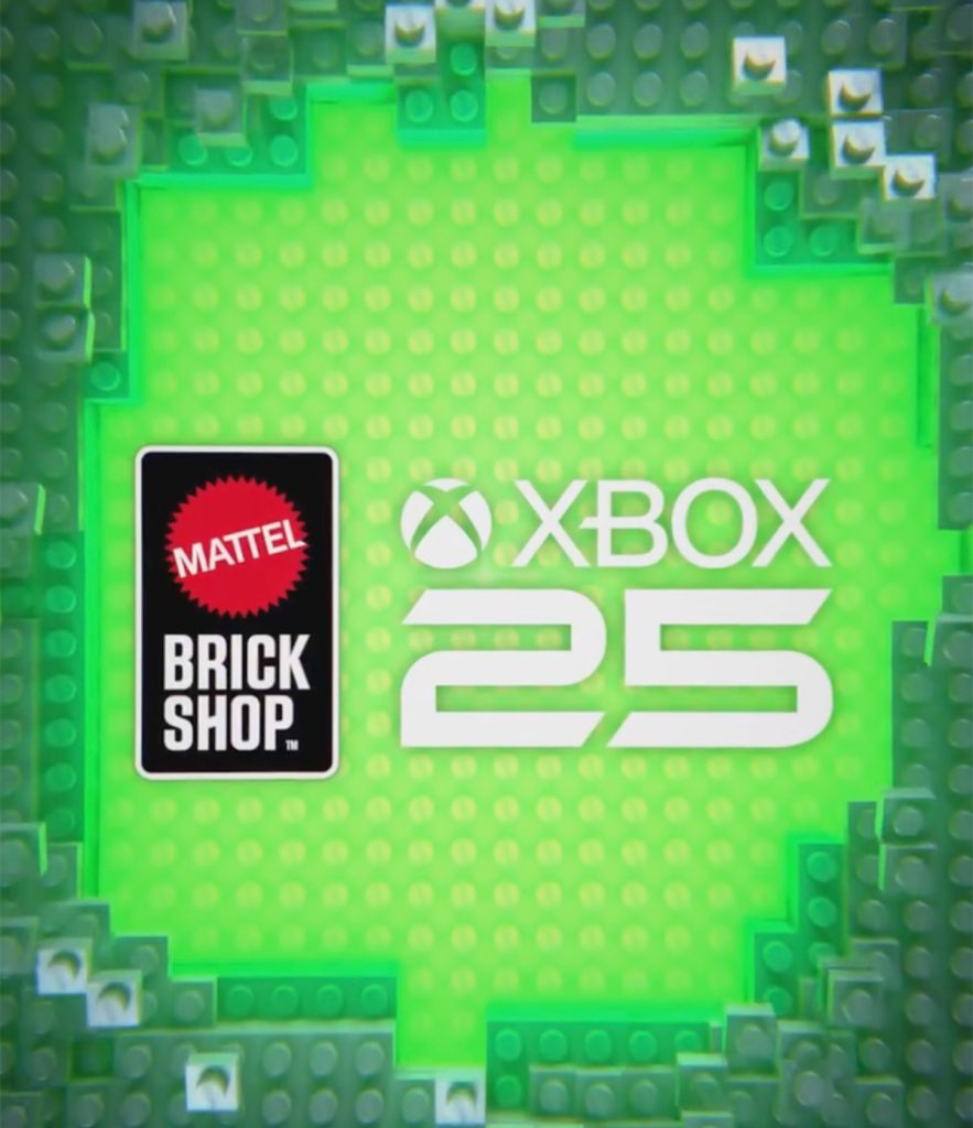 Mattel Brick Shop Xbox Series X25 Teaser