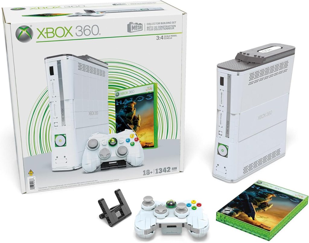 Xbox 360 Modell von Mattel MEGA