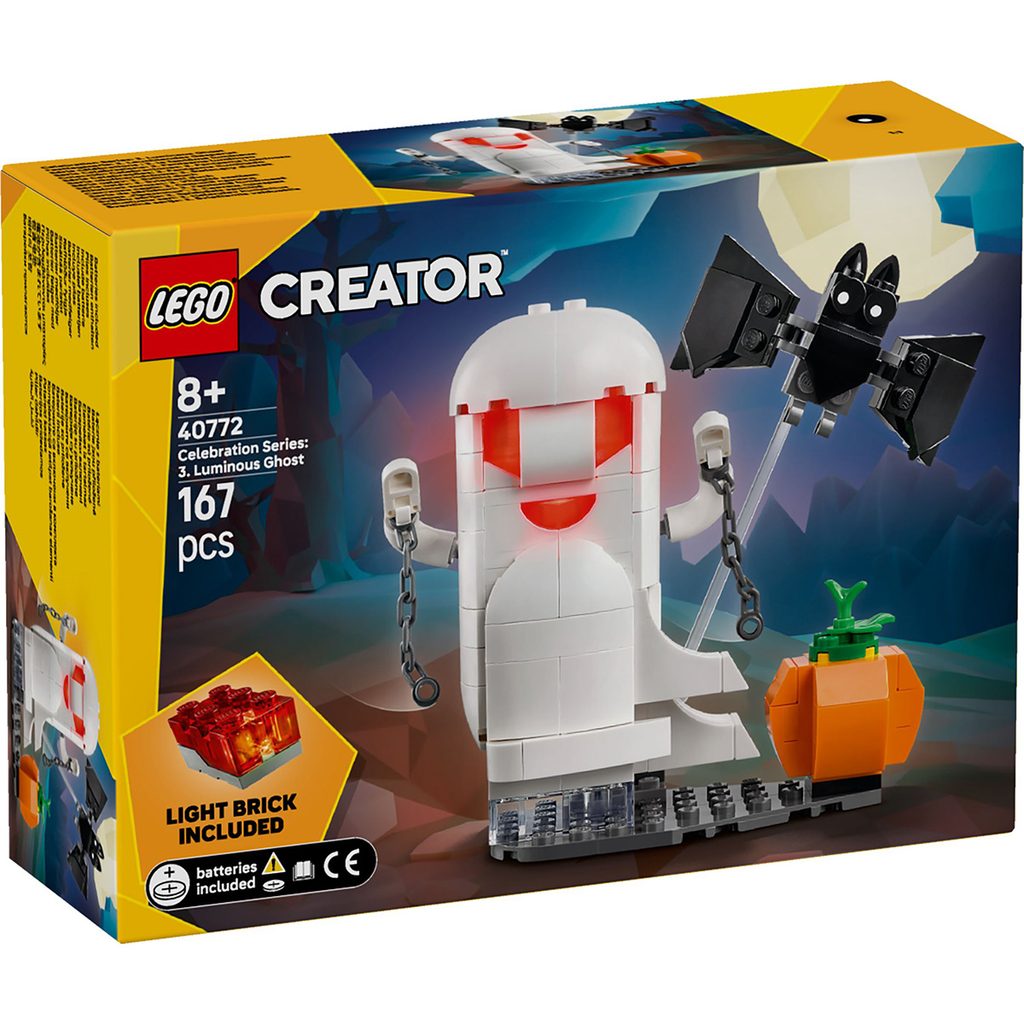 LEGO 40772 Leuchtendes Gespenst von 2025 mit Leuchtstein