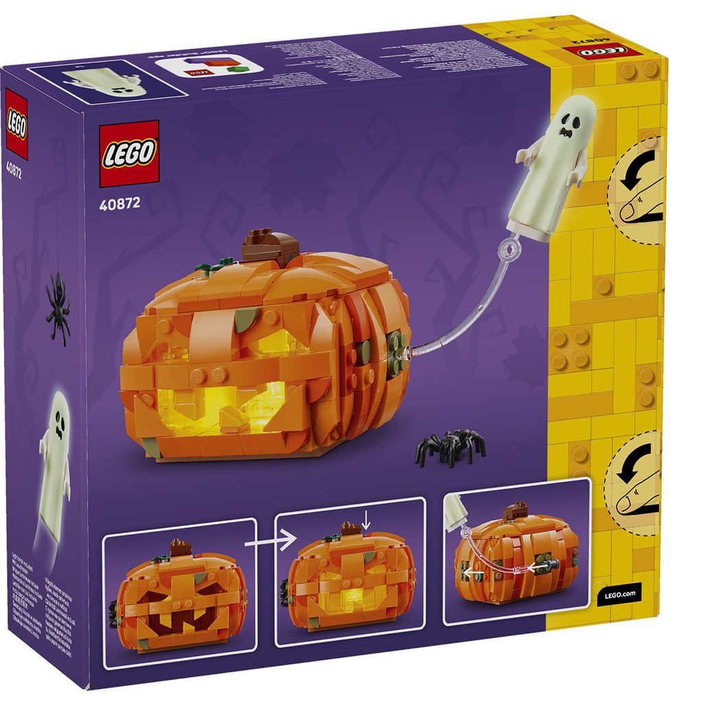 LEGO 40872 Halloweenkürbis-Laterne von 2026 mit Light Brick