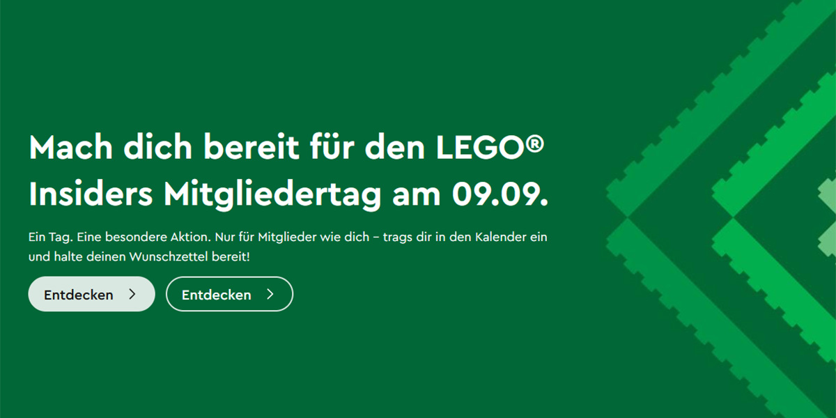 LEGO Insiders Mitgliedertag 2026