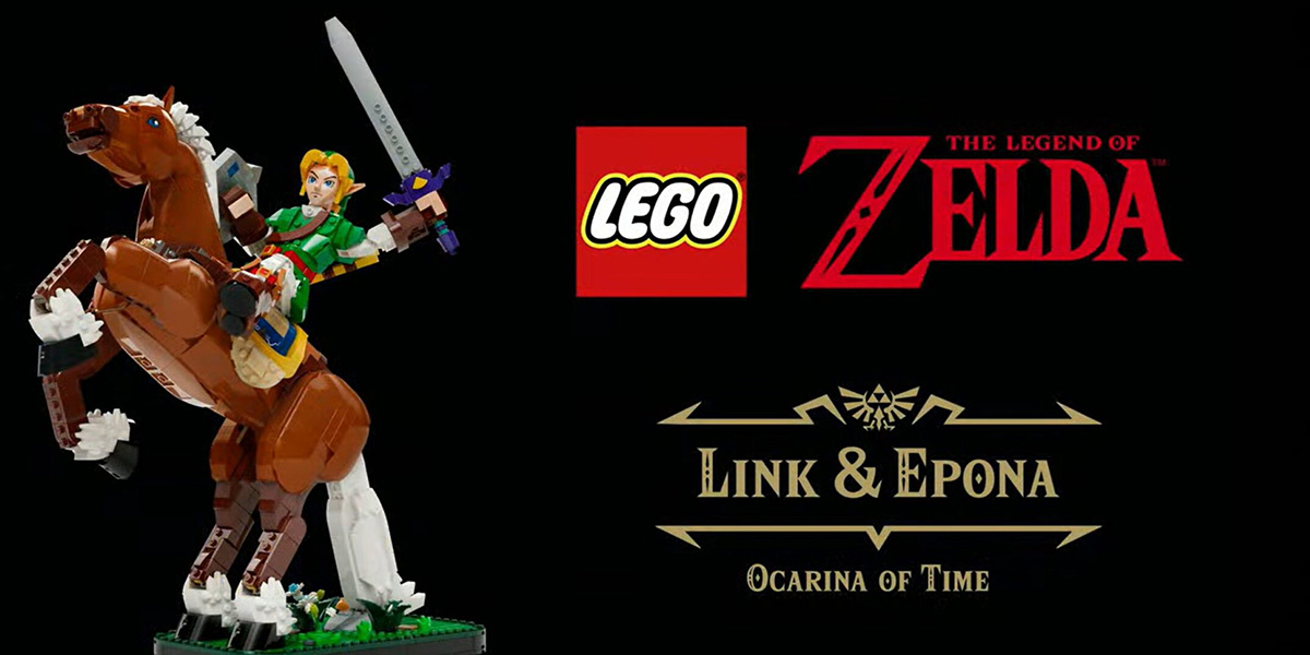 LEGO Zelda Link und Epona