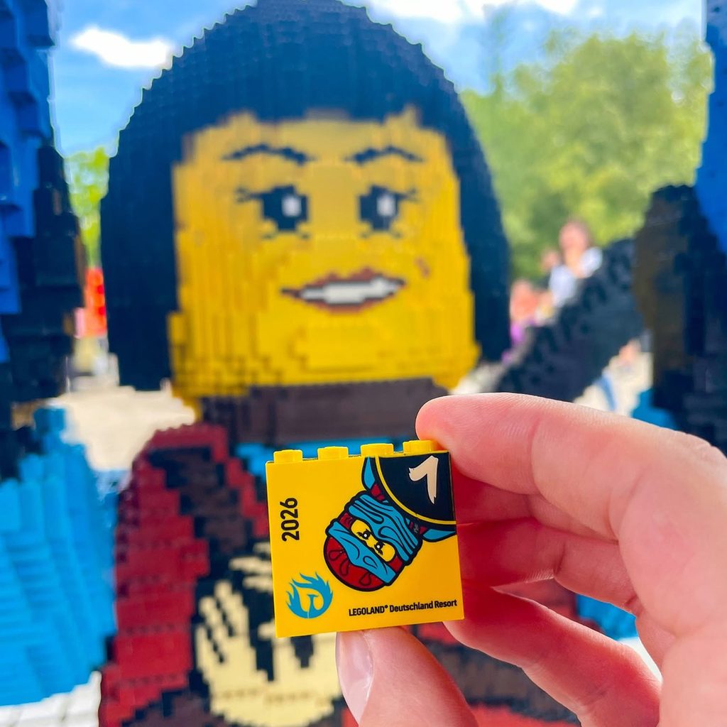 LEGOLAND Sammelstein zum LEGO Ninjago Jubiläum