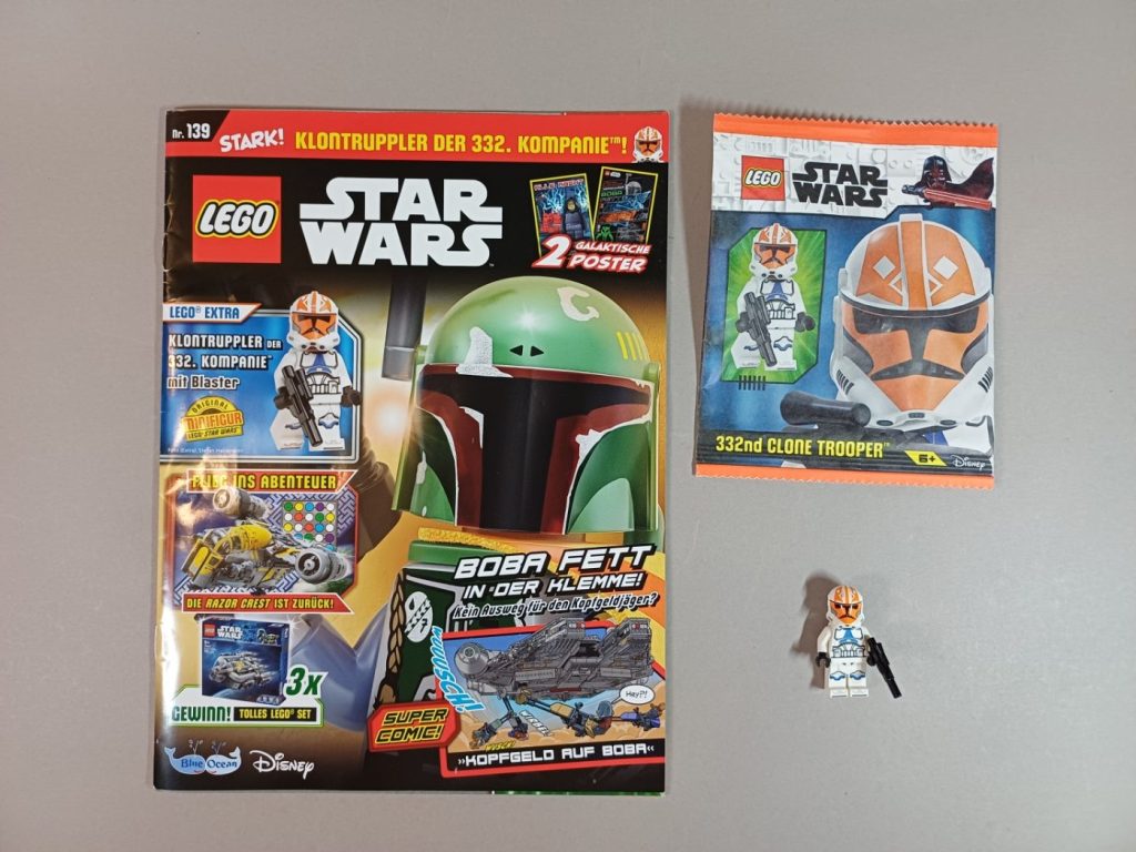 LEGO Star Wars Magazin 139 mit Klontruppler Minifigur