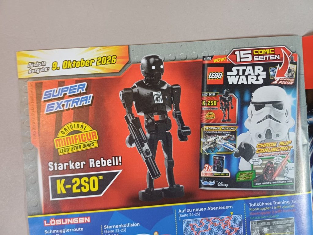 LEGO Star Wars Magazin 139 mit Klontruppler Minifigur