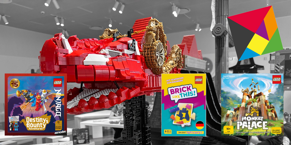 Asmodee SPIEL ESSEN 2026 mit LEGO Zone