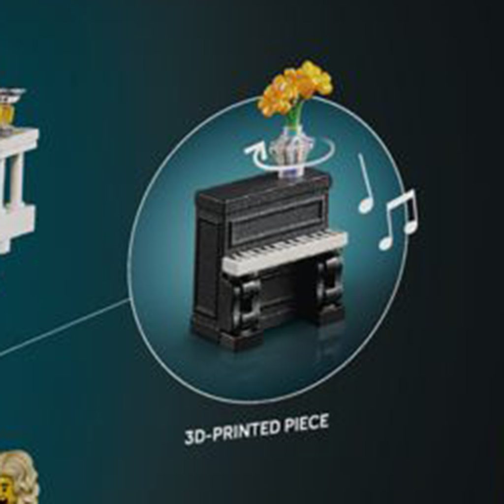 LEGO Klavier aus dem 3D-Drucker