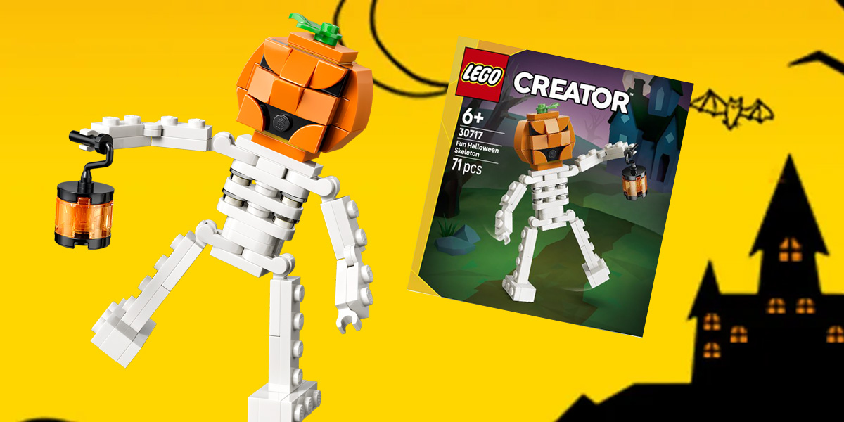 LEGO Halloweenskelett ab 40 Euro Einkauf gratis