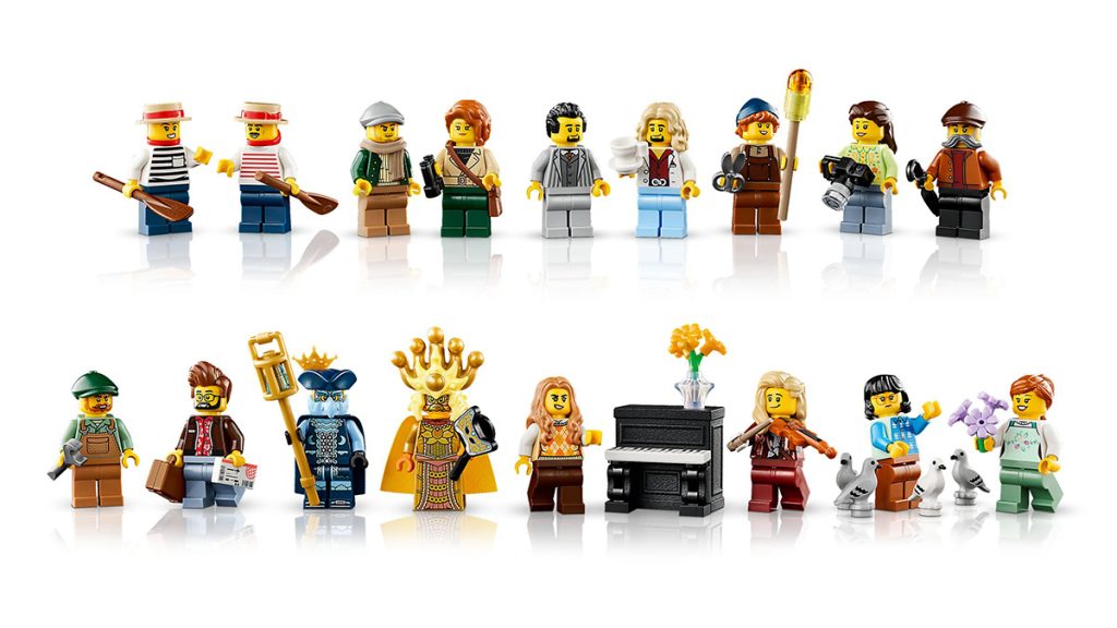 LEGO Icons 11388 Minifiguren