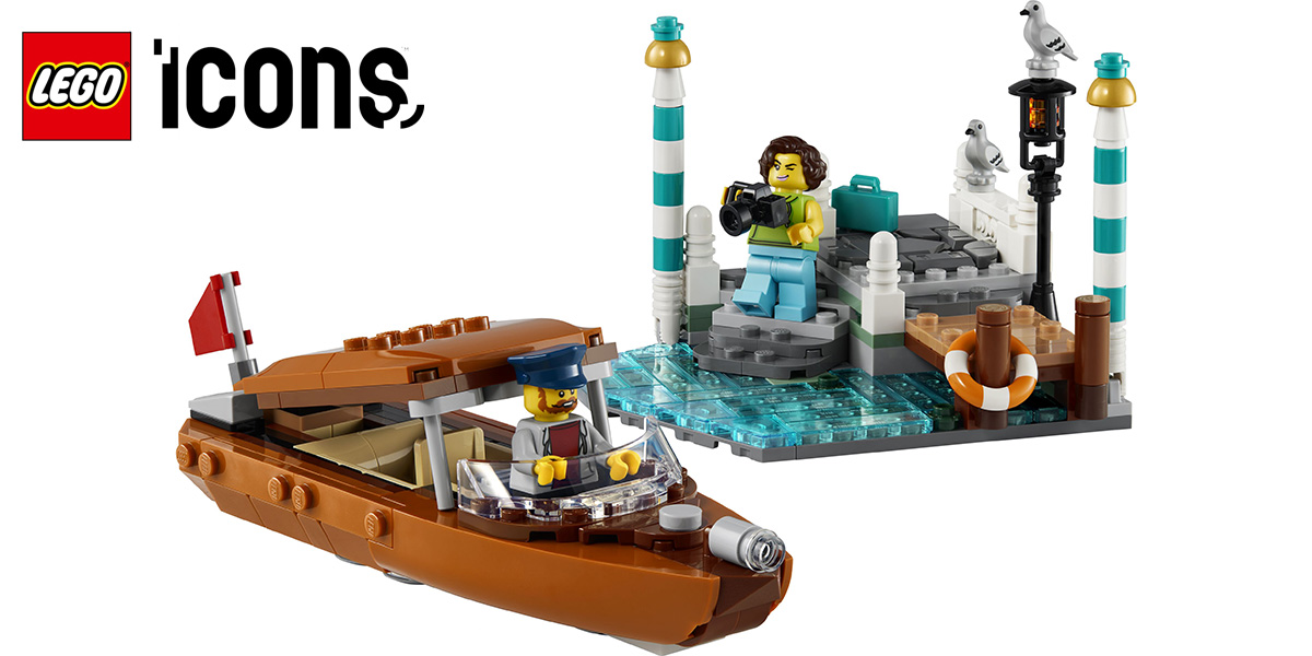 LEGO Icons Venezianisches Wassertaxi (40898)