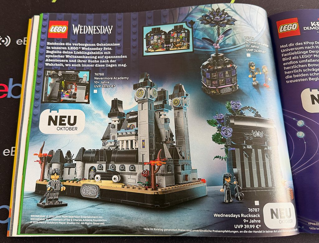 LEGO Katalog September bis Dezember 2026 zu Weihnachten