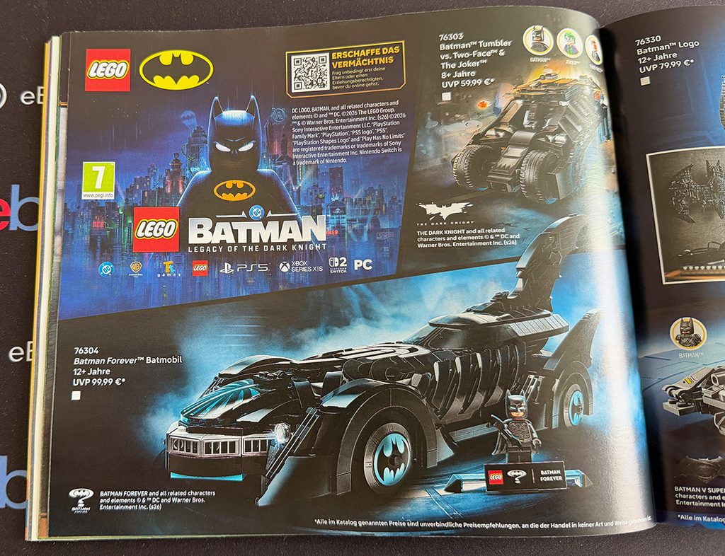 LEGO Katalog September bis Dezember 2026 zu Weihnachten