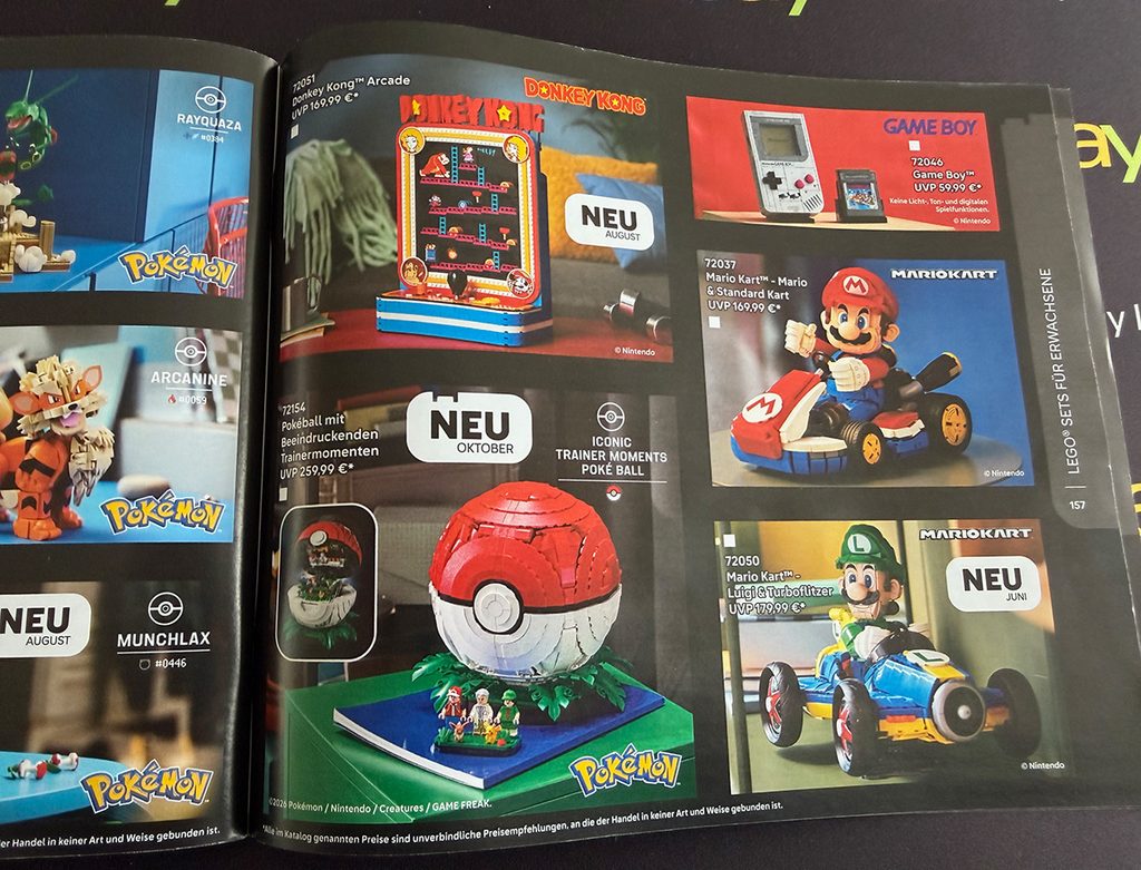 LEGO Katalog September bis Dezember 2026 zu Weihnachten
