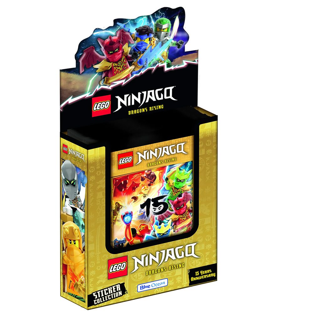 Neue LEGO Ninjago Stickerserie mit Sammelalbum zum Jubiläum