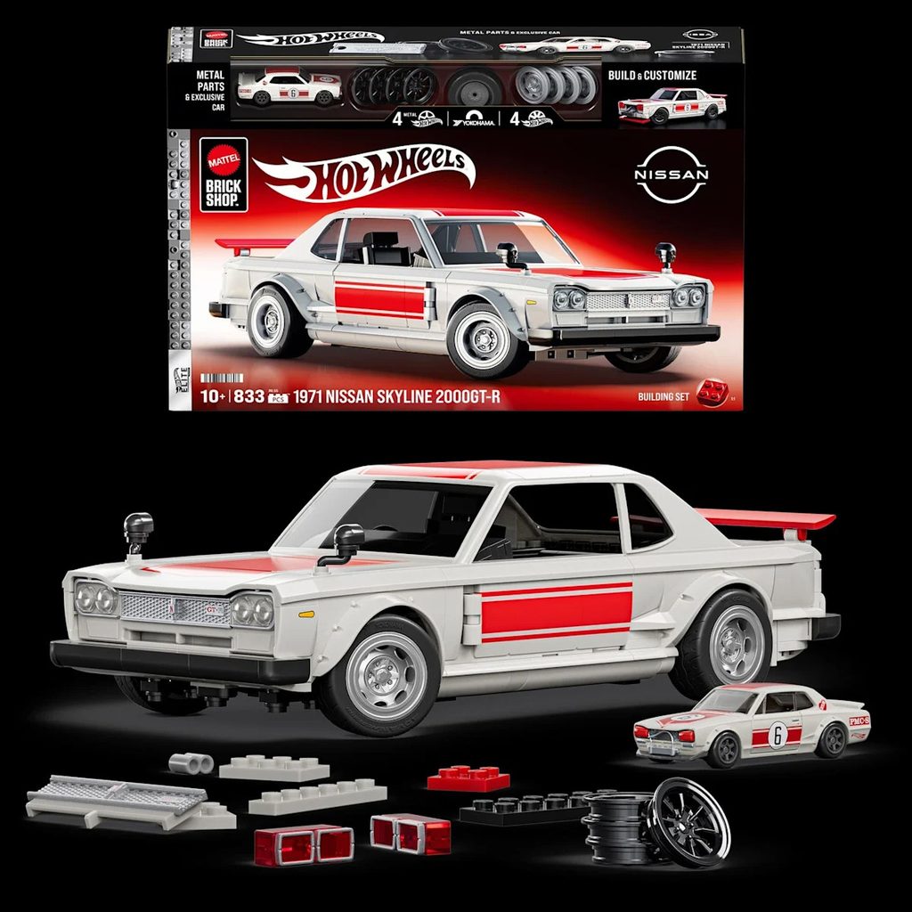 Mattel Brick Shop Nissan Skyline 2000GT-R