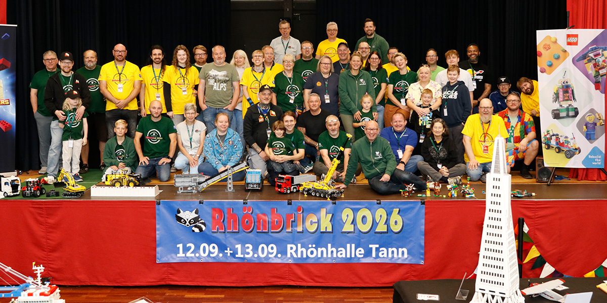 Rhönbrick 2026: LEGO-Fan-Ausstellung in Tann
